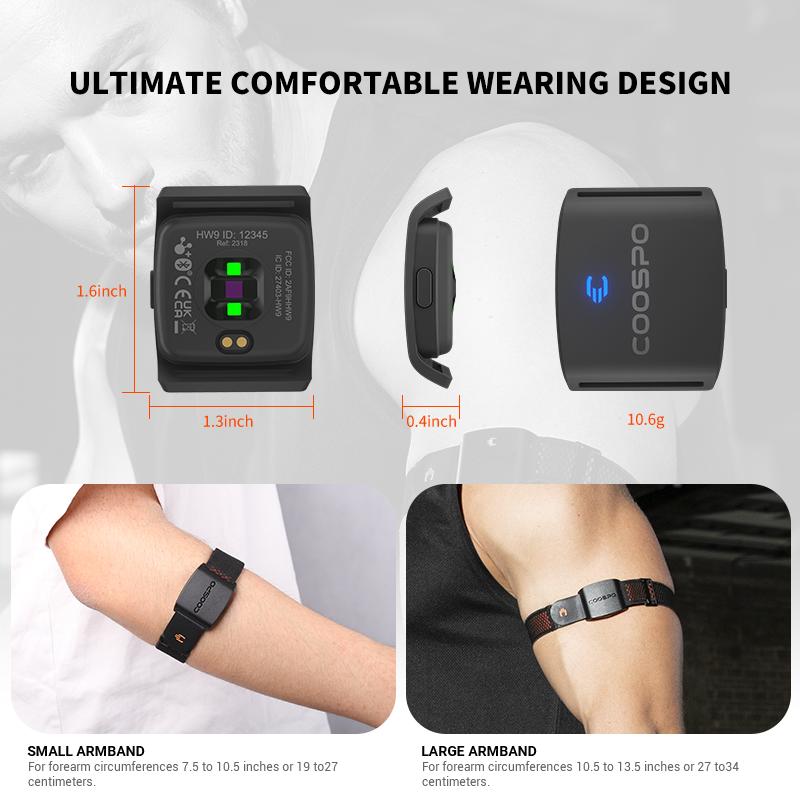 Coospo Heart Rate Monitor Armband