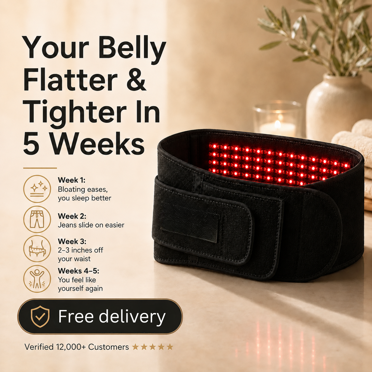 LuminaFit Contour Belt
