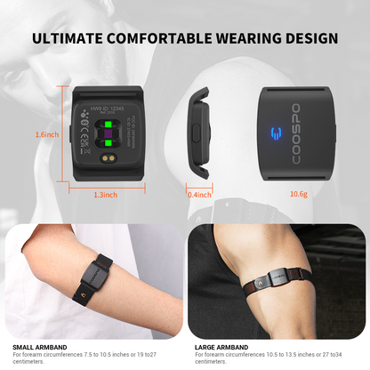 Coospo Heart Rate Monitor Armband